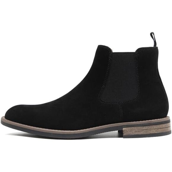 Men\'s Chelsea Boots Casual Classic Comfy Slip-On Suede Chukka Mens Ankle Boot main image 5
